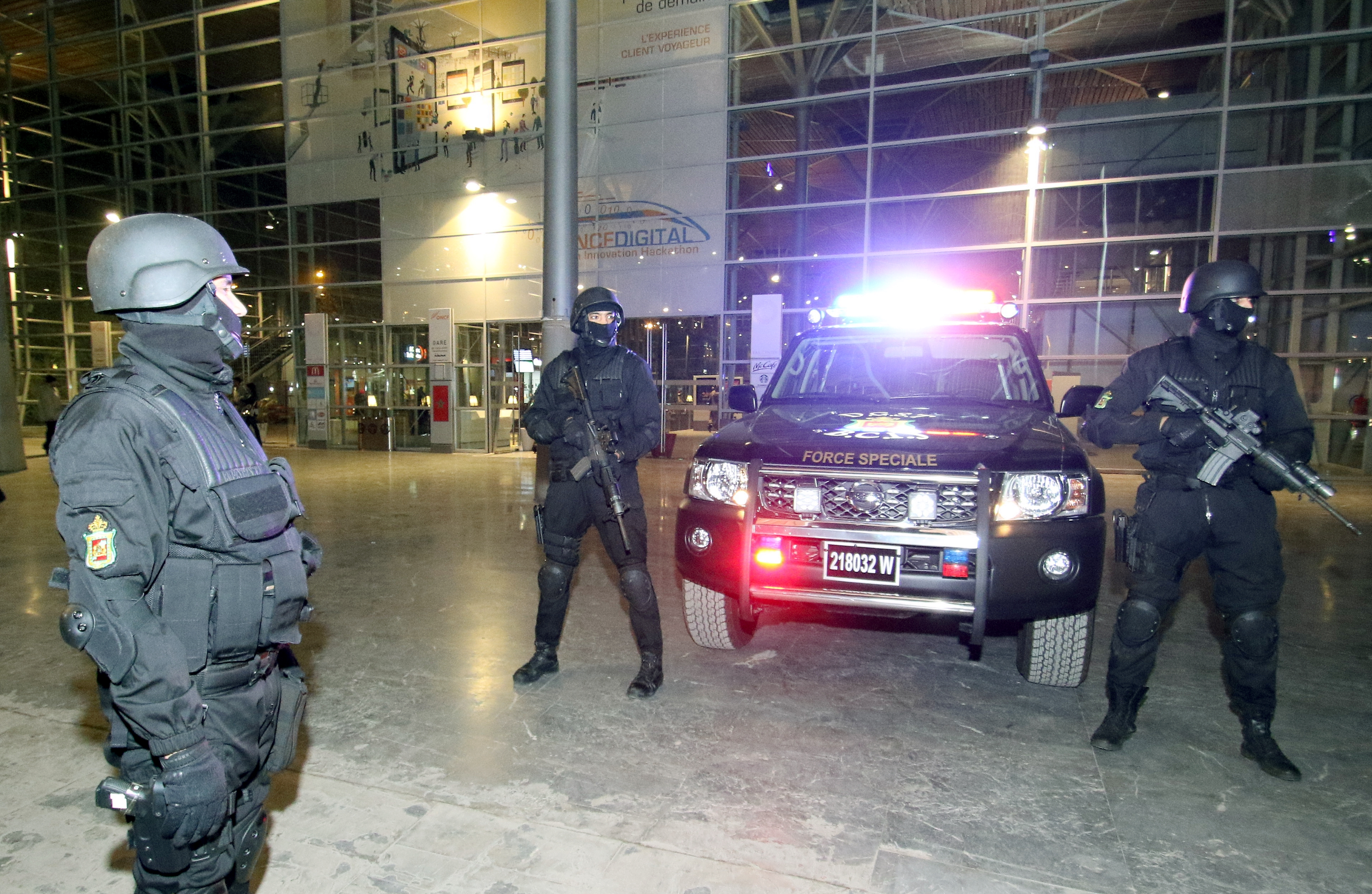 police maroc dispositif sécuritaire BCIJ BNPJ DGSN