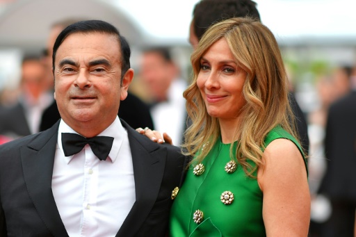 Carlos Ghosn et sa femme Carole Ghosn