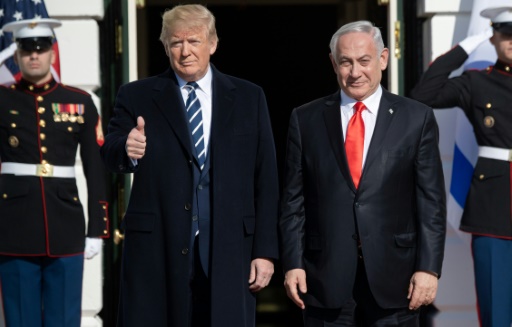 Donald trump Benjamin Netanyahu