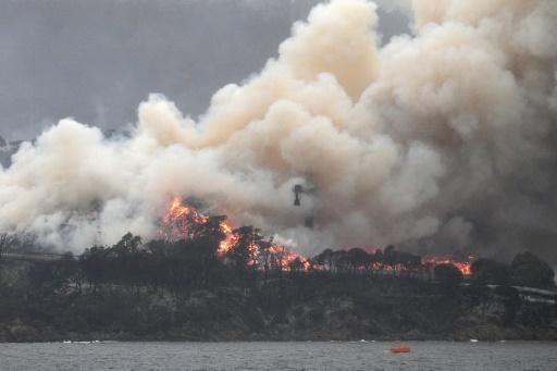 feu incendie australie