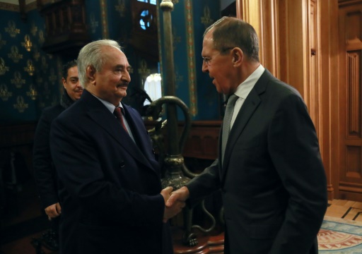 Khalifa Haftar sergei lavrov