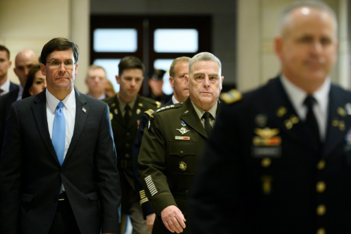 Mark Esper et Mark Miller