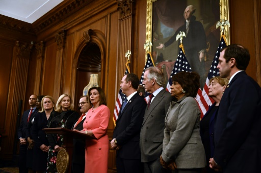 présidente de la chambre des Représentants Nancy Pelosi