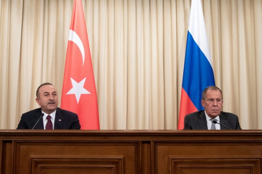 Sergeï Lavrov et Mevlut Cavusoglu