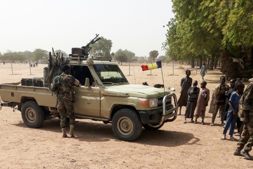 Un véhicule militaire tchadien