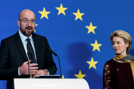 Ursula von Leyen et Charles Michel