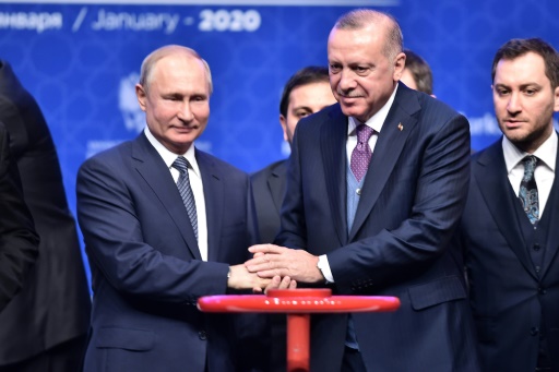 Vladimir Poutine et Recep Tayyip Erdogan