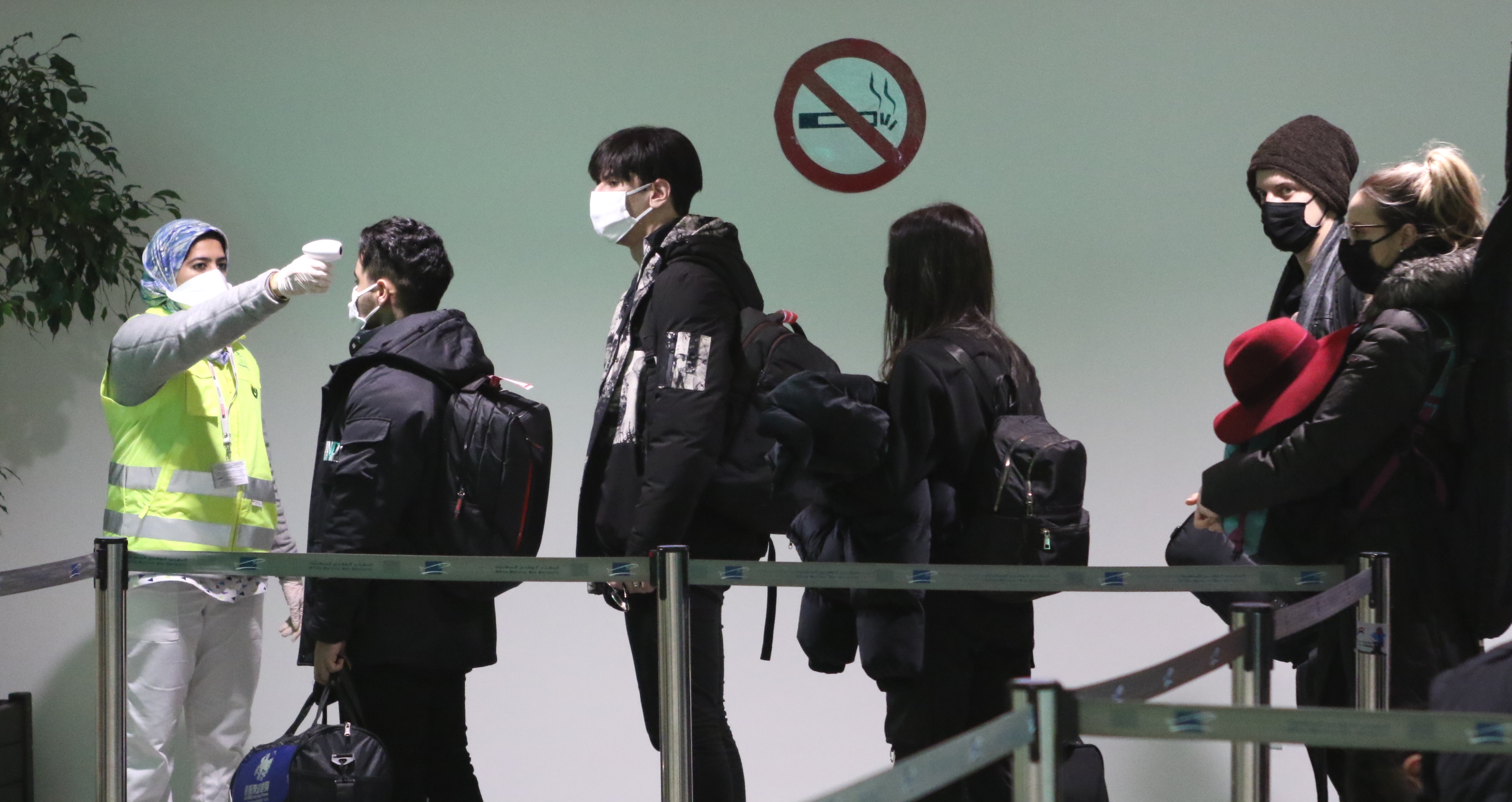 Tests coronavirus aéroport mohammed V