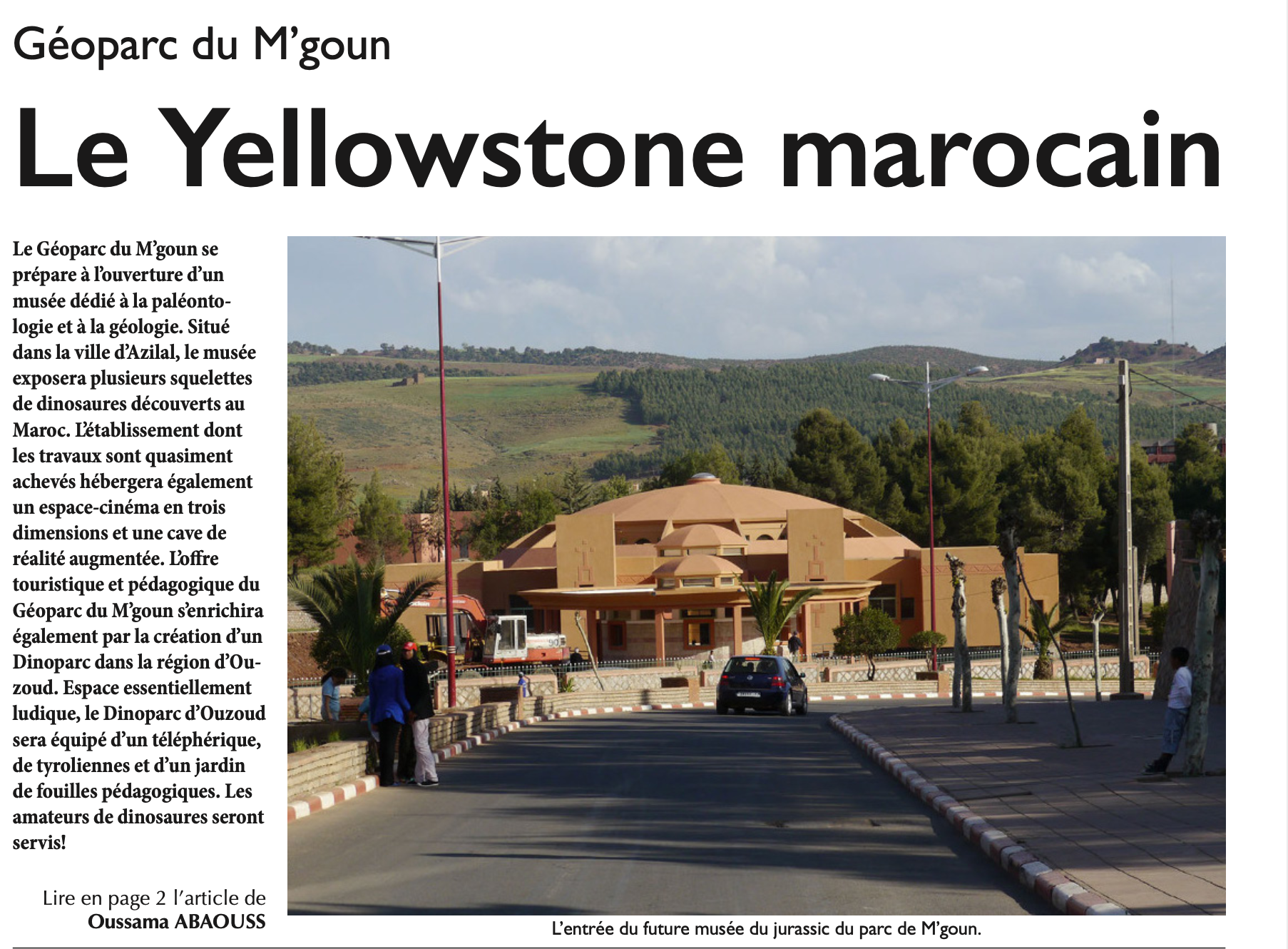 article L’Opinion