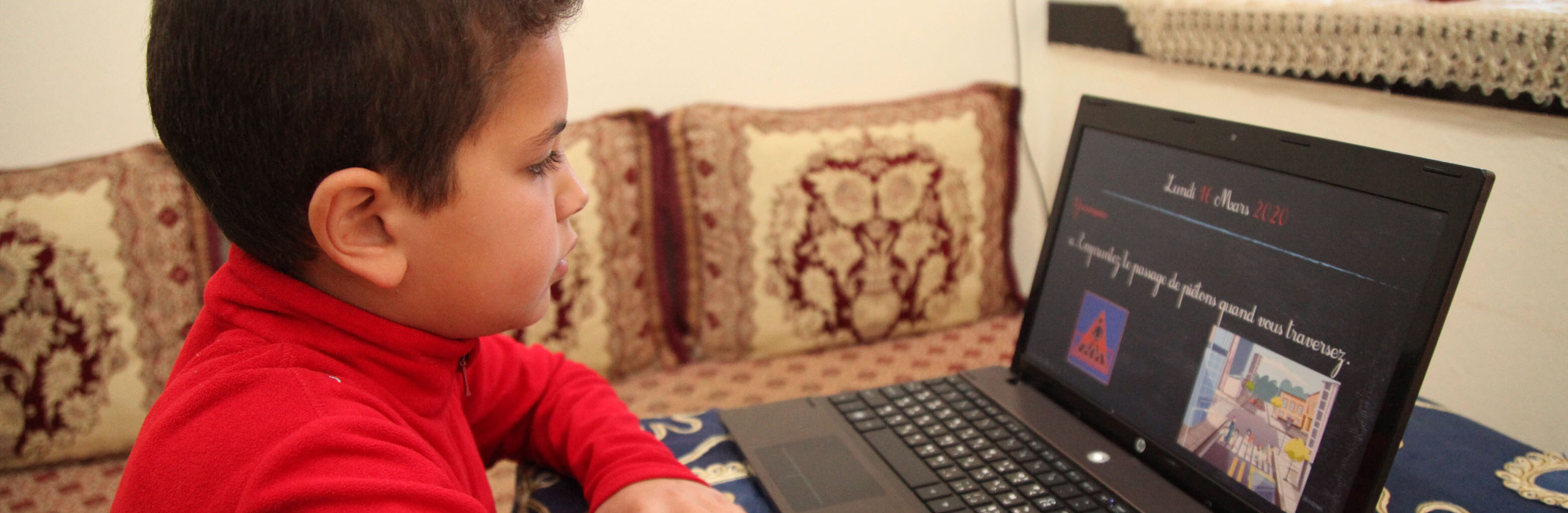 Covid-19 : Enseignement à distance à sefrou