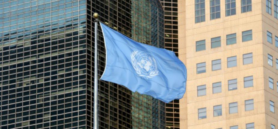Le drapeau de l'ONU, au siège de l'Organisation à New York © AFP/Archives Ludovic MARIN