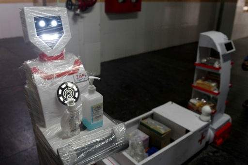 robot coronavirus