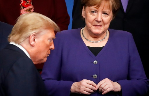 donald trump angela merkel