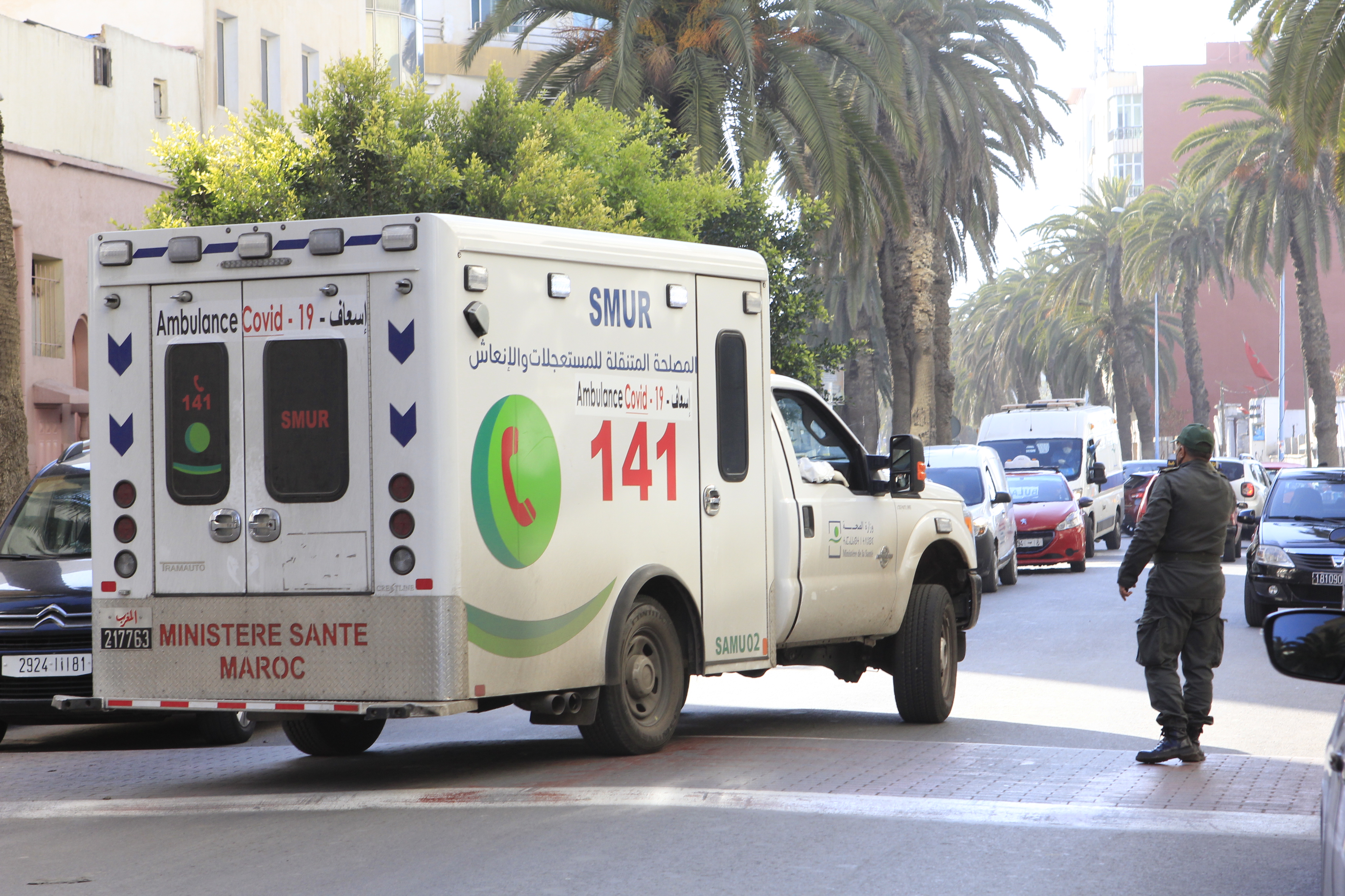 ambulance covid maroc