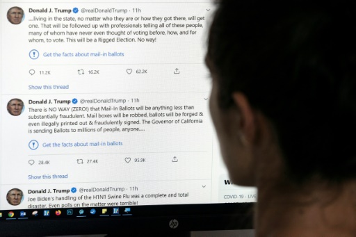 Lectures des tweets présidentiels