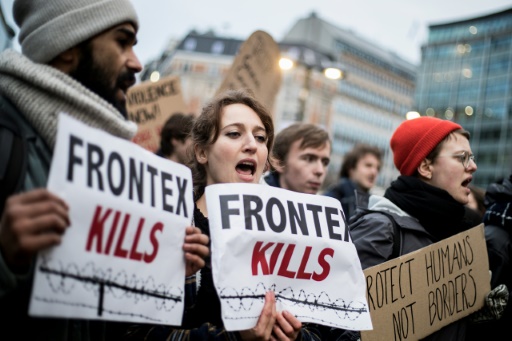 Manifestation pour la réouverture des frontières en Europe