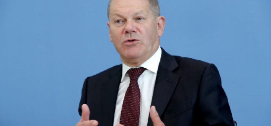 Olaf Scholz, à Berlin le 14 mai 2020 © POOL/AFP Michael Sohn