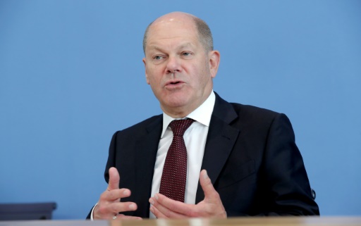 ministre allemand des Finances Olaf Scholz
