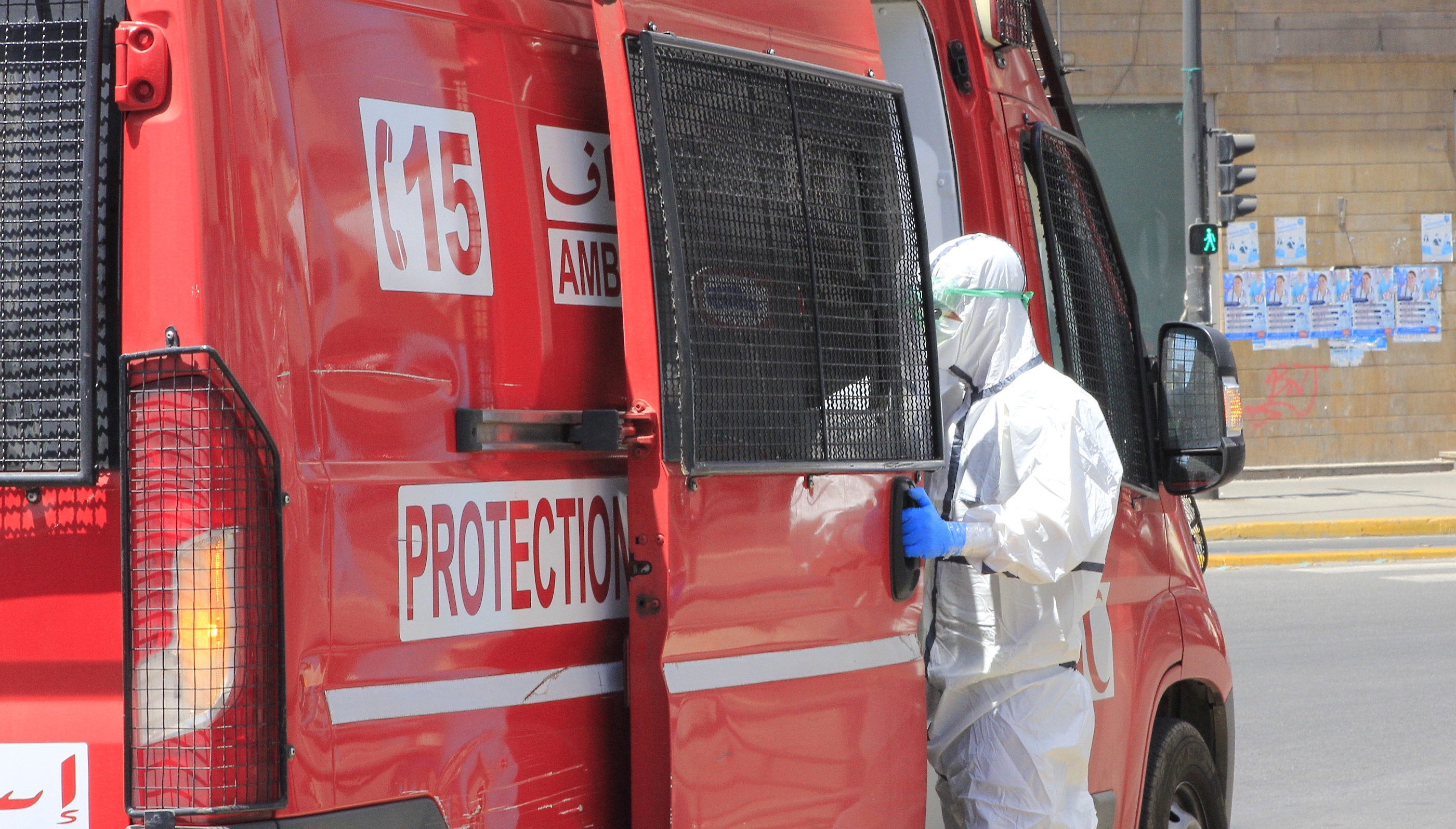 coronavirus covid-19 ambulance maroc