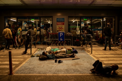 Des migrants grèce