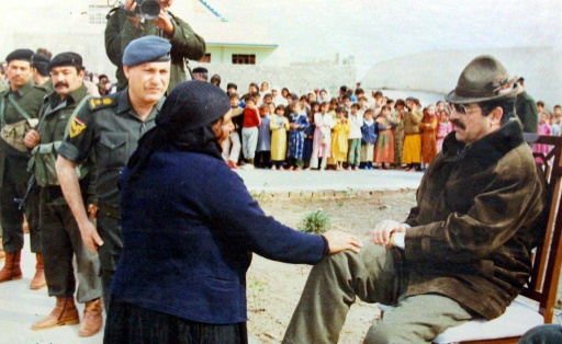 l&rsquo;ancien président irakien Saddam Hussein