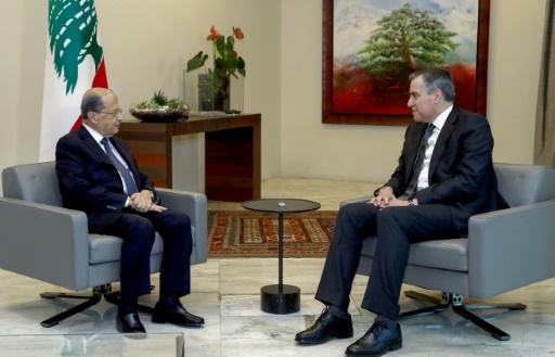 Moustapha Adib et Michel Aoun