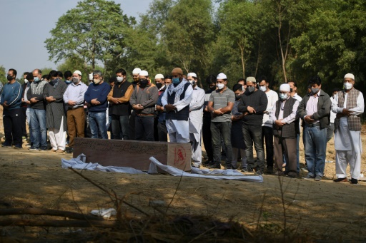 Enterrement d&rsquo;une victime du Covid