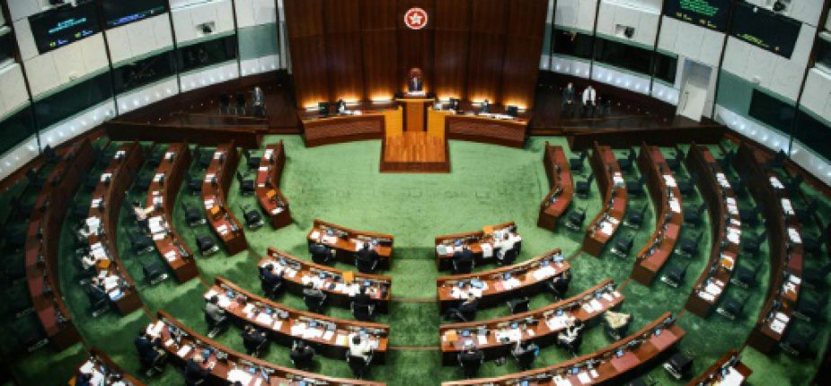 Hong Kong's leader is chosen by pro-Beijing committees, but half of its legislature's 70 seats are directly elected, offering the city's 7.5 million residents a rare chance to have their voices heard at the ballot box © AFP Anthony WALLACE