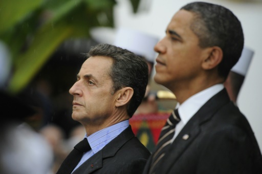 Nicolas Sarkozy et Barack Obama à Cannes