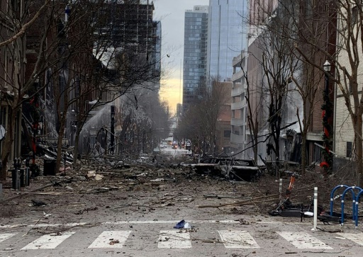 explosion à Nashville