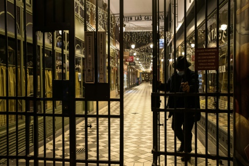 Fermeture d’un passage couvert à Paris