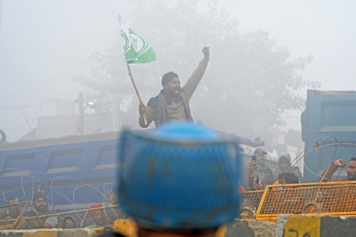 grève agriculteurs new delhi