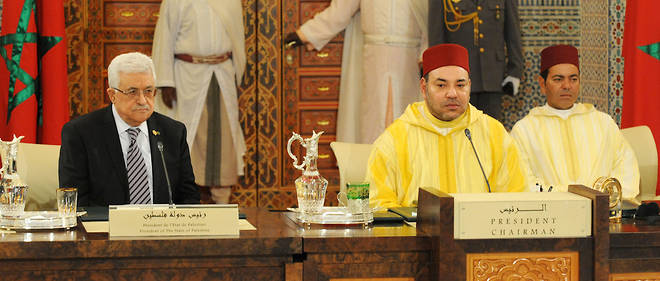 Roi Mohammed VI et Abbas