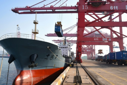 le port de Lianyungang chine