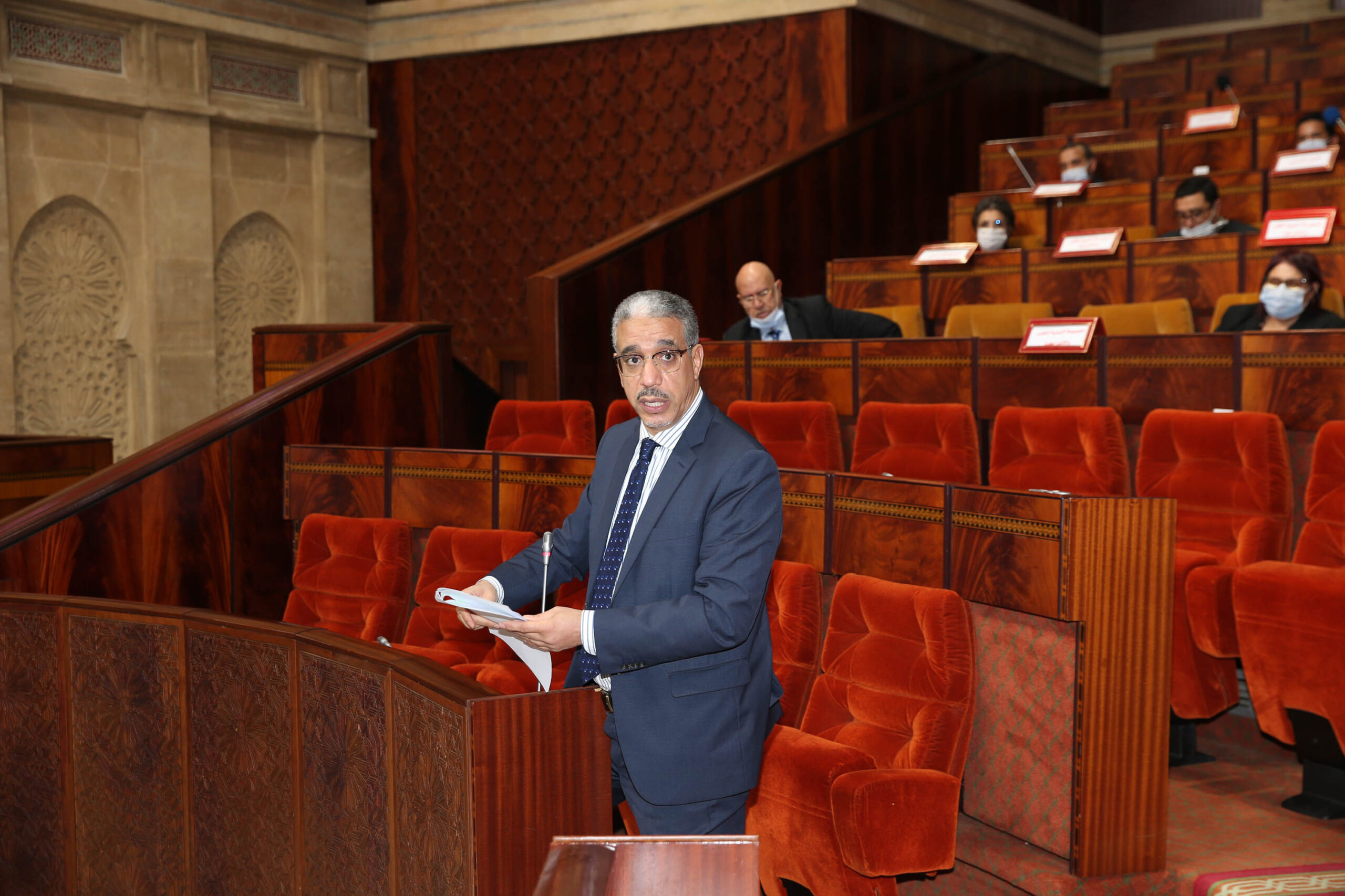 M.Rabbah répond à une question orale à la Chambre des représentants