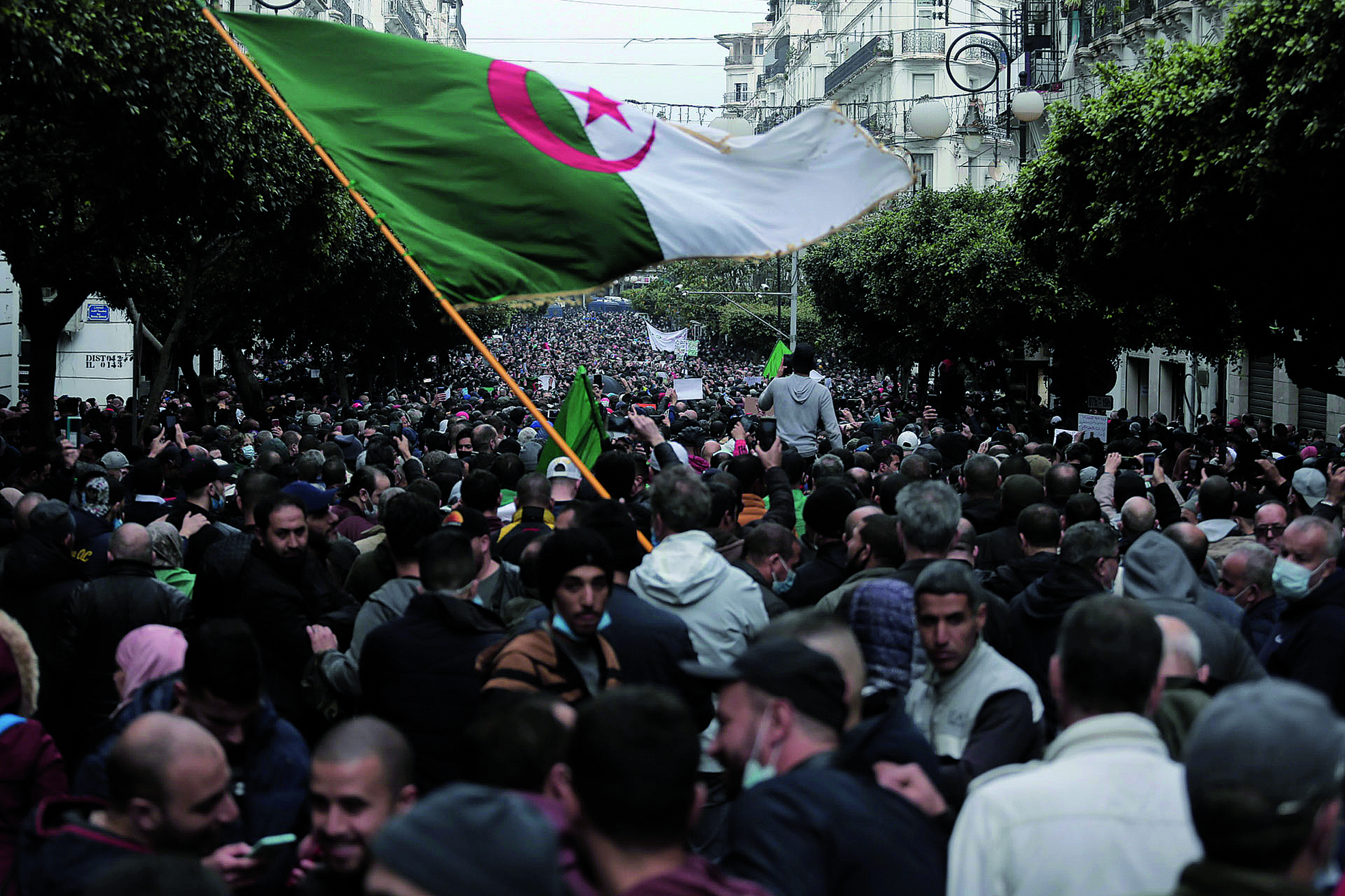APTOPIX Algeria Protest
