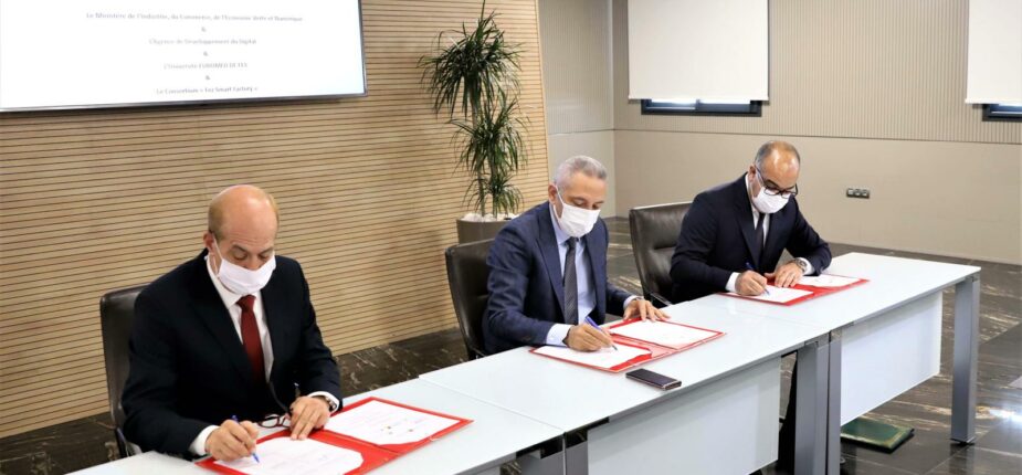 Signature d'un Mémorandum d'entente dans le domaine de L'industrie 4.0
