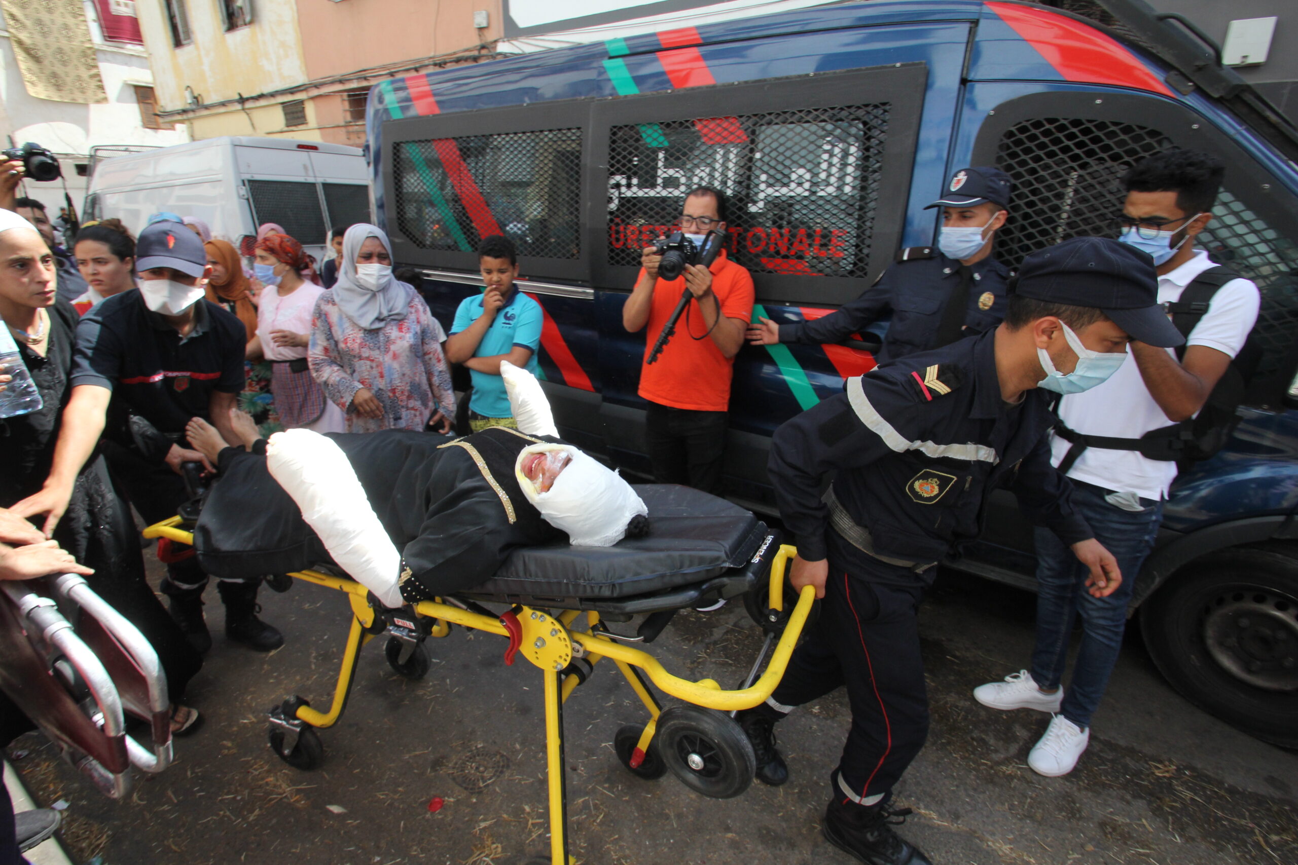 Incendie Derb El Fokara