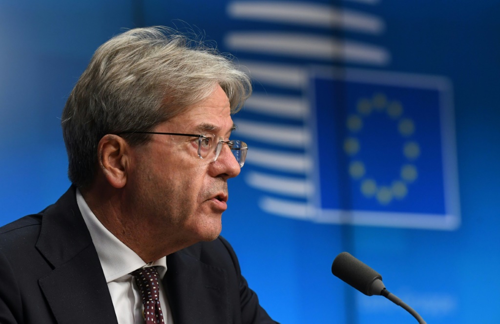 e commissaire européen à l&rsquo;Économie, Paolo Gentiloni