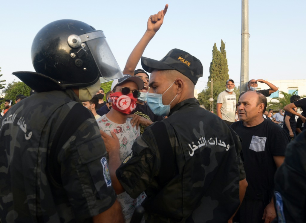 affrontements Tunisie