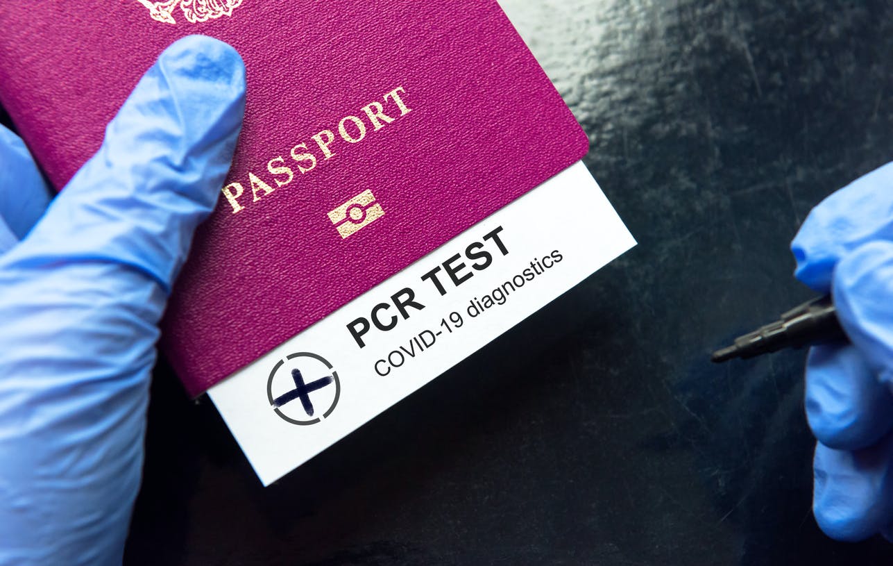 test covid pcr voyage