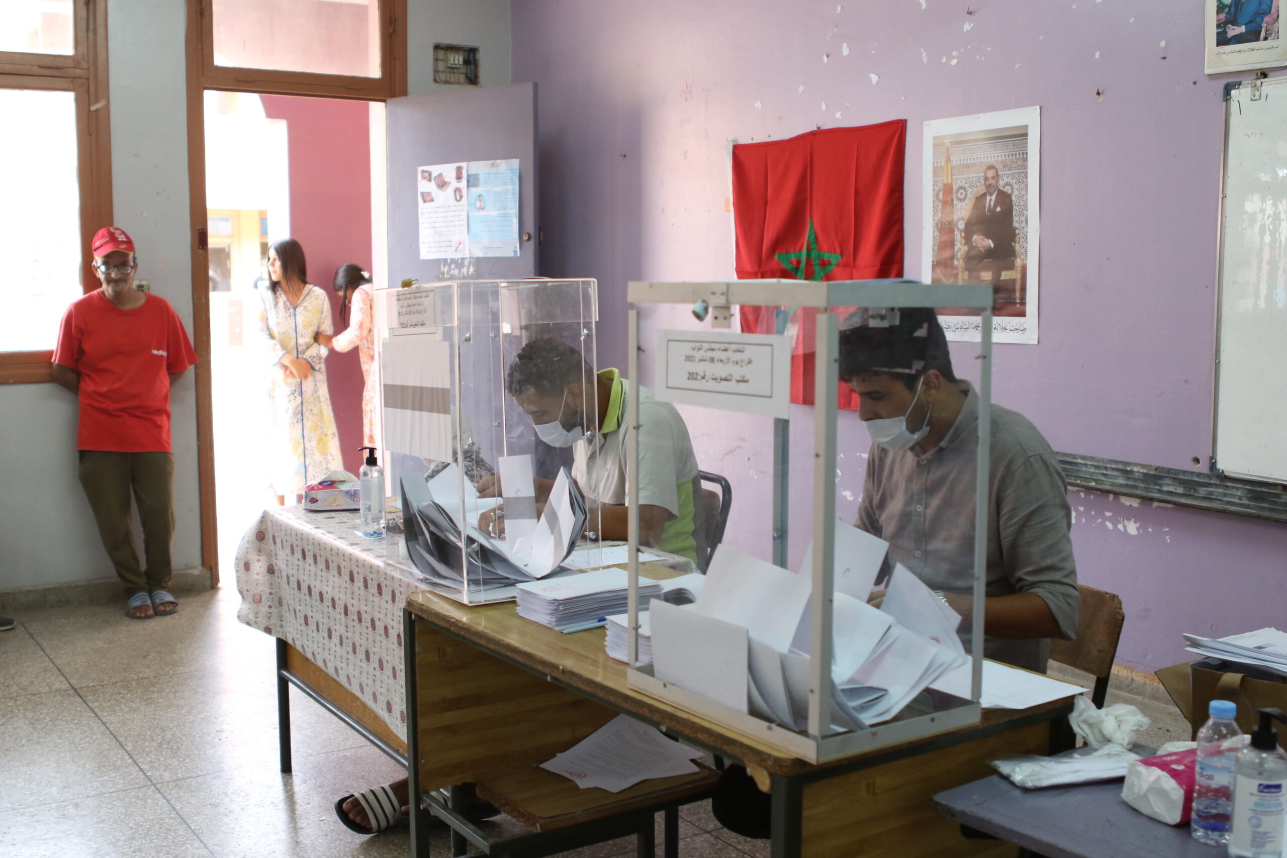 élections urne maroc