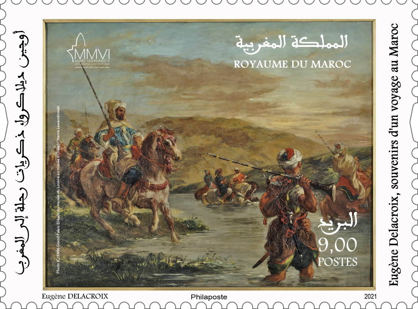 Eugène Delacroix Maroc