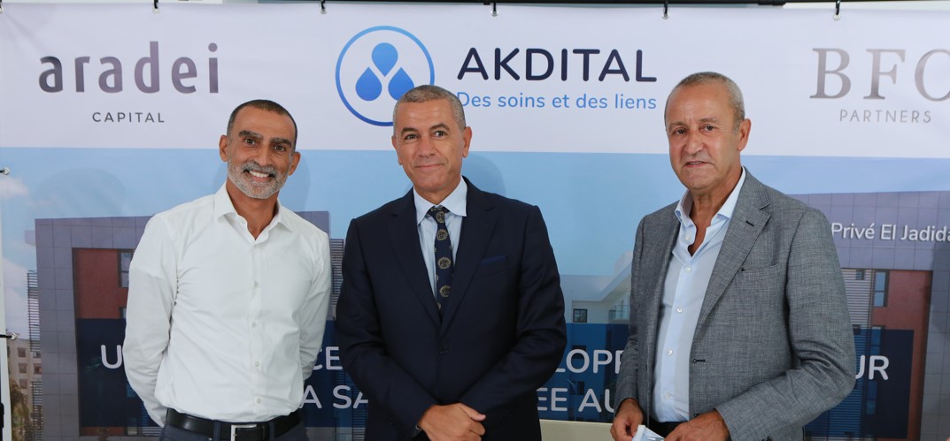 Nawfal-Bendefa-PDG-de-Aradei-Capital-Dr-Rochdi-Talib-PDG-de-Akdital-et-Mohamed-Bouzoubaa-PDG-de-BFO-Partners
