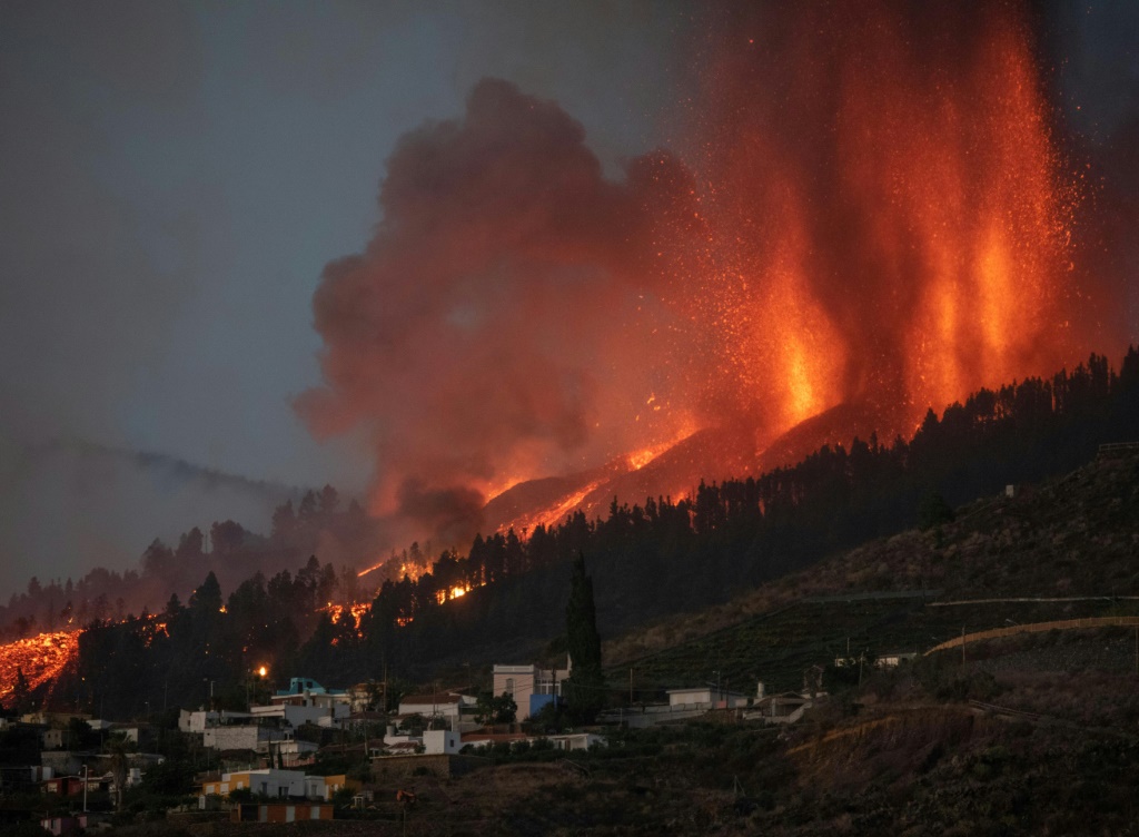 éruption volcan