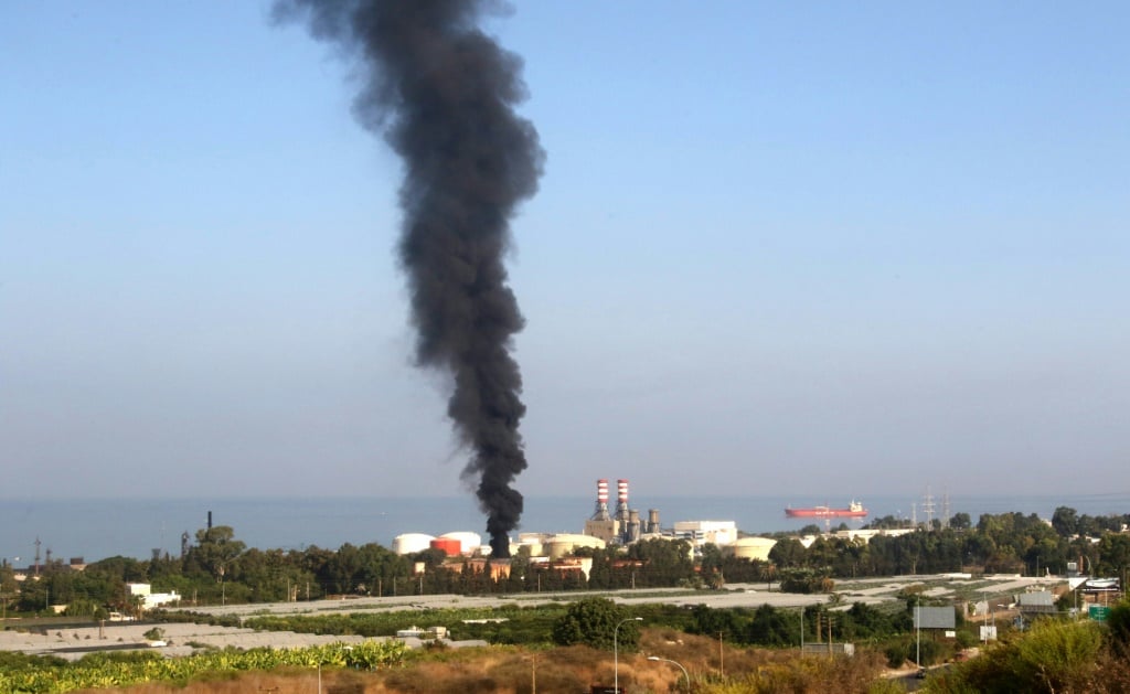 important incendie Liban