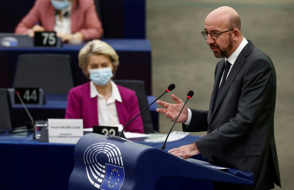 Charles Michel et Ursula Von Der Leyen