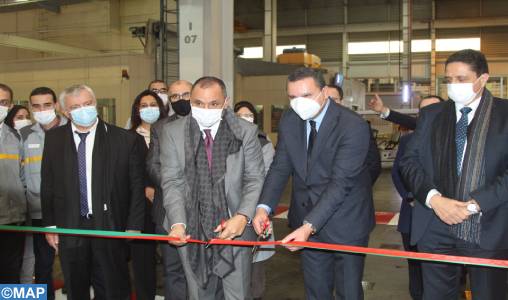 Inauguration d&rsquo;une presse d’emboutissage de haute performance industrielle à l&rsquo;usine Renault de Tanger