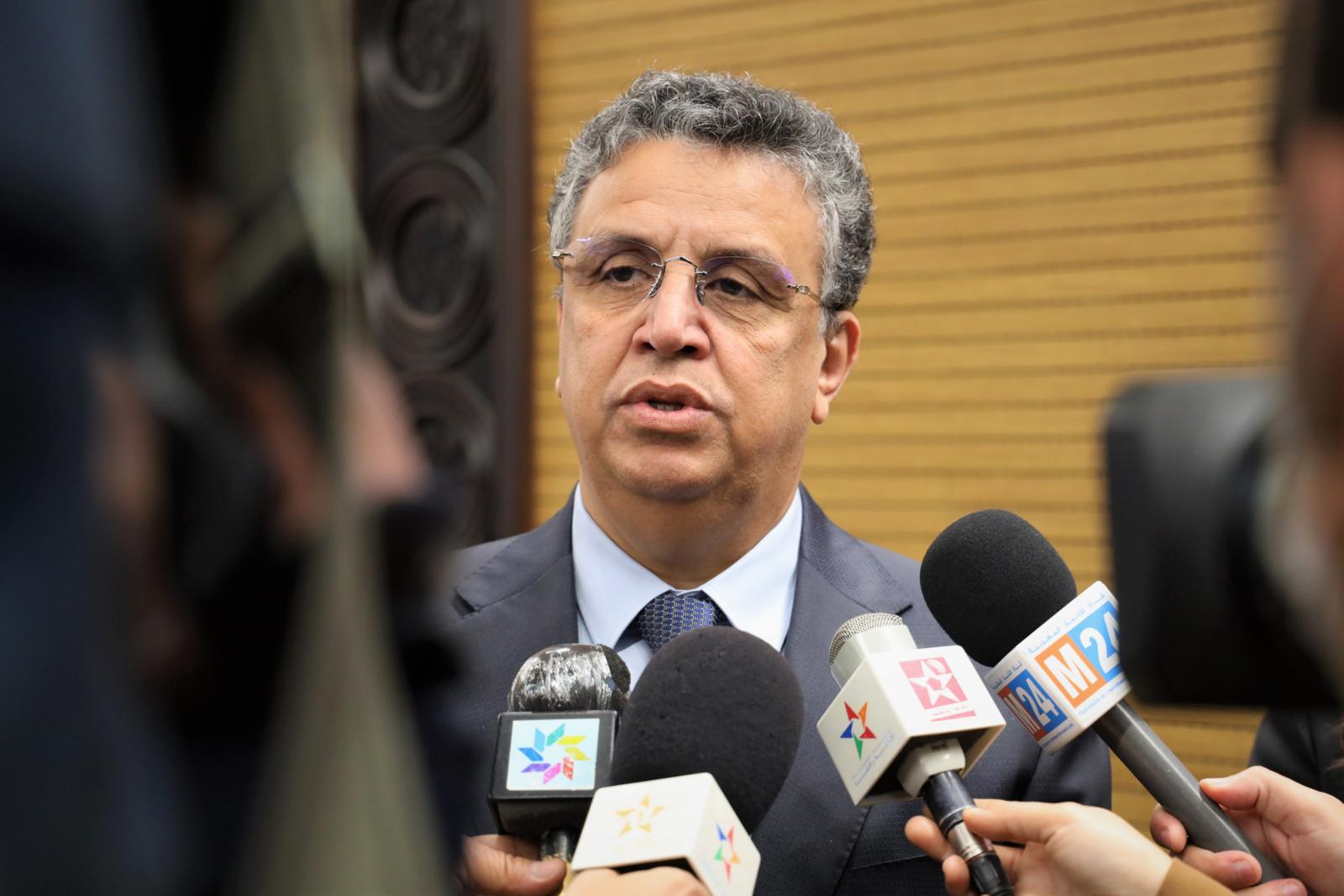 Le ministre de la Justice Abdellatif Ouahbi.