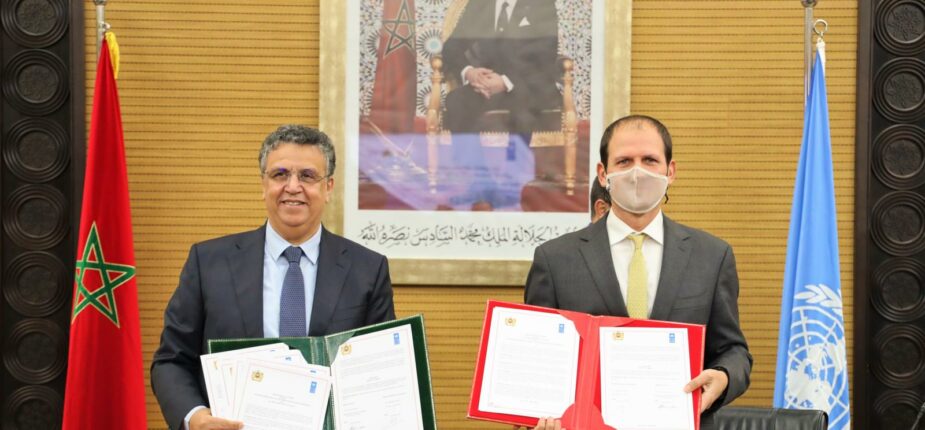 Signature d’un protocole d’accord entre le ministère de la Justice et le Programme des Nations Unies pour le développement (PNUD)